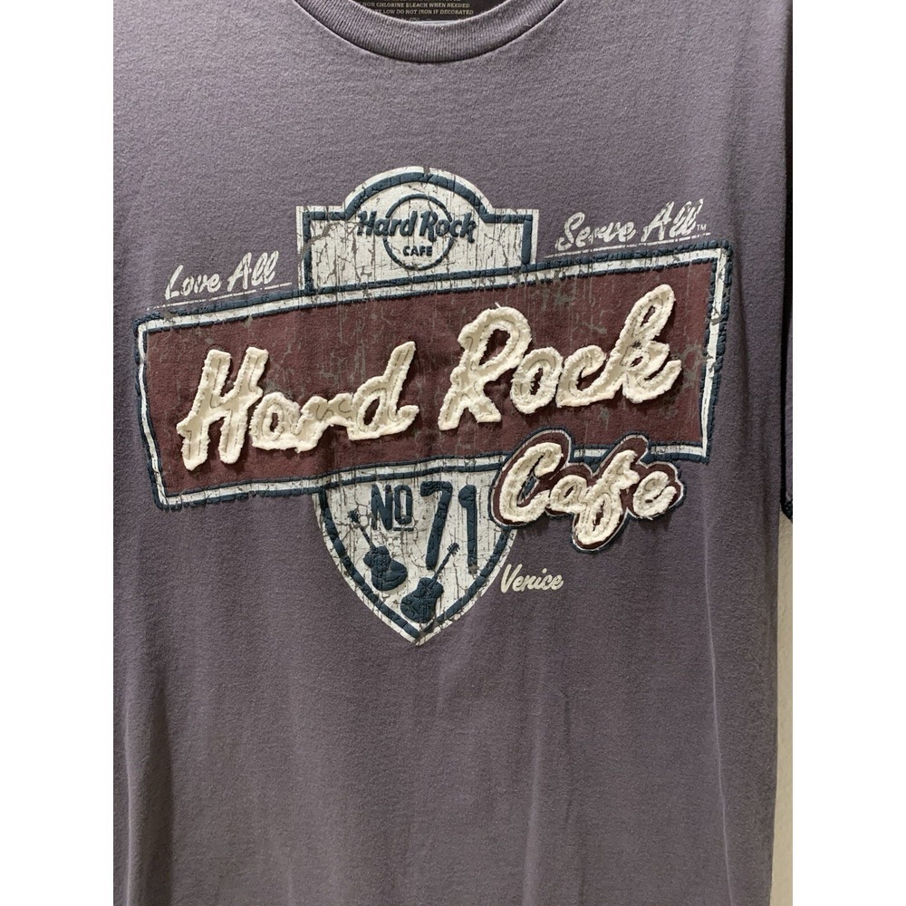 Hard Rock Cafe T Shirt Size L  Varsity Style Vintage - Picture 2 of 4